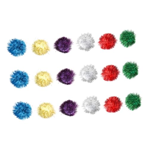 LOLIPPYY 18 Stück Teiliges Goldglitzerbälle Bissfestes Cashmere Material Stressabbauend Interaktiv für Katzen Geeignet zur Beschäftigung und Entspannung Zufällige Farben Zufällige Farbe LOLIPPYY 18 Stück Teiliges Goldglitzerbälle Bissfestes Cashmere Material Stressabbauend Interaktiv für Katzen Geeignet zur Beschäftigung und Entspannung Zufällige Farben Zufällige Farbe von LOLIPPYY