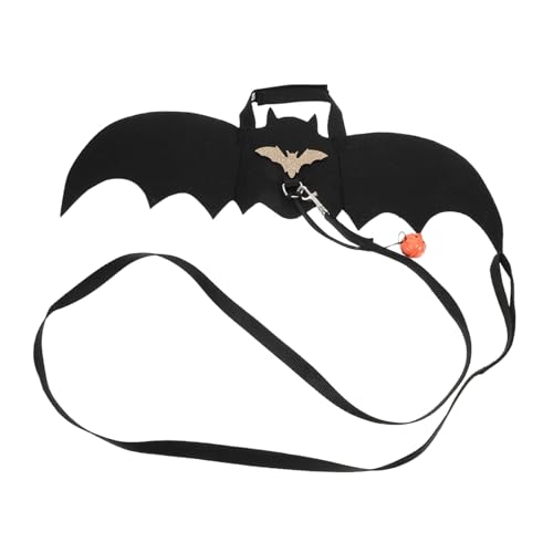 LOLIPPYY 2 Sätze Katzenkostüm Fledermausflügel mit Kürbisglöckchen Haustier Halloween Cosplay Zubehör für Welpen und Kätzchen Party Verkleidung LOLIPPYY 2 Sätze Katzenkostüm Fledermausflügel mit Kürbisglöckchen Haustier Halloween Cosplay Zubehör für Welpen und Kätzchen Party Verkleidung von LOLIPPYY