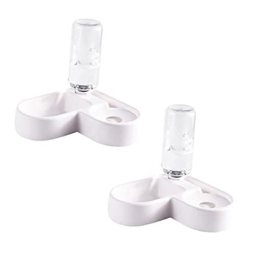 LOLIPPYY 2 Stück Automatischer Futter und Wassernapf Teilig für Kleine bis Mittelgroße Hunde und Katzen Eckform Bruchsicher Leicht zu Reinigen Praktischer Doppelnapf für Futter und Wasser LOLIPPYY 2 Stück Automatischer Futter und Wassernapf Teilig für Kleine bis Mittelgroße Hunde und Katzen Eckform Bruchsicher Leicht zu Reinigen Praktischer Doppelnapf für Futter und Wasser von LOLIPPYY