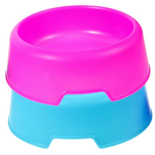 LOLIPPYY 2 Stück Bunte Kunststoff Haustiernäpfe Rund rutschfest Robust Praktische Futternäpfe für Katzen und Kleine Hunde Ergonomisch Spülmaschinengeeignet Wasser Futterfest LOLIPPYY 2 Stück Bunte Kunststoff Haustiernäpfe Rund rutschfest Robust Praktische Futternäpfe für Katzen und Kleine Hunde Ergonomisch Spülmaschinengeeignet Wasser Futterfest von LOLIPPYY