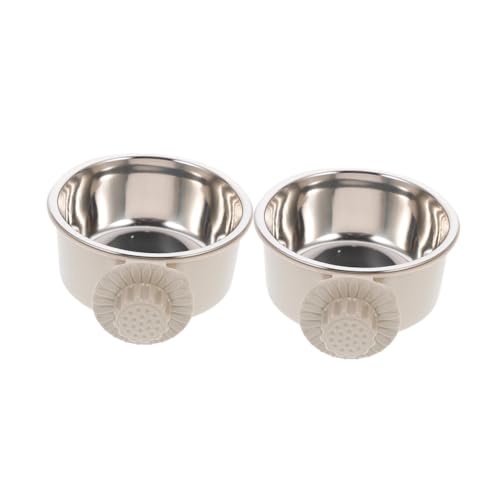 LOLIPPYY 2 Stück Hängende Futternäpfe für Haustiere Abnehmbar Rostfrei Leicht zu Reinigen Geeignet für Käfige von Katzen Hunden Kaninchen und Kleinen Tieren Design LOLIPPYY 2 Stück Hängende Futternäpfe für Haustiere Abnehmbar Rostfrei Leicht zu Reinigen Geeignet für Käfige von Katzen Hunden Kaninchen und Kleinen Tieren Design von LOLIPPYY