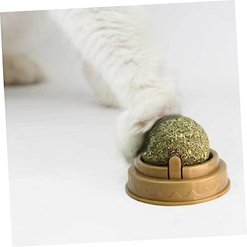 LOLIPPYY 2 Stück Katzenminze Kugeln Essbare Kaubälle mit Minzgeschmack zur Zahnpflege und Verdauungsförderung Sicher und Langlebig Glatten Flächen Spielerischer Snack für Katzen LOLIPPYY 2 Stück Katzenminze Kugeln Essbare Kaubälle mit Minzgeschmack zur Zahnpflege und Verdauungsförderung Sicher und Langlebig Glatten Flächen Spielerischer Snack für Katzen von LOLIPPYY