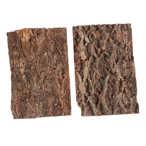 LOLIPPYY 2 Stück Reptilienversteck Natürliche Korkrinde Kletterplattform Terrarium Dekoration Sicher für Eidechsen Geckos Bartagamen Geeignet Langlebig und Robust LOLIPPYY 2 Stück Reptilienversteck Natürliche Korkrinde Kletterplattform Terrarium Dekoration Sicher für Eidechsen Geckos Bartagamen Geeignet Langlebig und Robust von LOLIPPYY