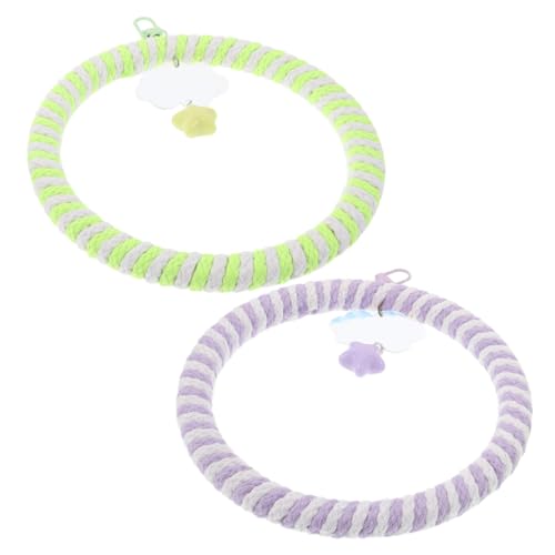 LOLIPPYY 2 Stück Teiliges Papageien Schaukelspielzeug aus Baumwollseil mit Kletterleiter und Hänge Ringen Interaktives Vogelspielzeug für Sittiche Nymphensittiche Wellensittiche und Kleine LOLIPPYY 2 Stück Teiliges Papageien Schaukelspielzeug aus Baumwollseil mit Kletterleiter und Hänge Ringen Interaktives Vogelspielzeug für Sittiche Nymphensittiche Wellensittiche und Kleine von LOLIPPYY