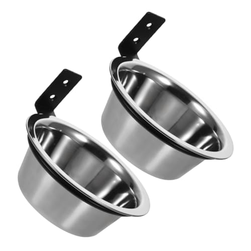 LOLIPPYY 2 Stück Wandmontierte Hundeschüsseln Erhöhtes Design Ergonomisch Fördert Gesunde Haltung Stabile Futter und Wassernäpfe Abnehmbar Leicht Zu Reinigen Platzsparend Für Kleine LOLIPPYY 2 Stück Wandmontierte Hundeschüsseln Erhöhtes Design Ergonomisch Fördert Gesunde Haltung Stabile Futter und Wassernäpfe Abnehmbar Leicht Zu Reinigen Platzsparend Für Kleine von LOLIPPYY
