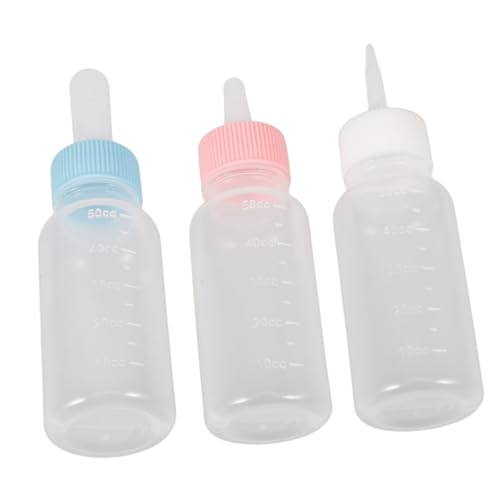 LOLIPPYY 3 Stück Teiliges Futterflaschen für Kleine Haustiere Welpen und Kätzchen Bpa Frei Wiederverwendbar Leicht zu Reinigen Flexibel zum Einfachen Füttern von Hund Katze und Kaninchen LOLIPPYY 3 Stück Teiliges Futterflaschen für Kleine Haustiere Welpen und Kätzchen Bpa Frei Wiederverwendbar Leicht zu Reinigen Flexibel zum Einfachen Füttern von Hund Katze und Kaninchen von LOLIPPYY