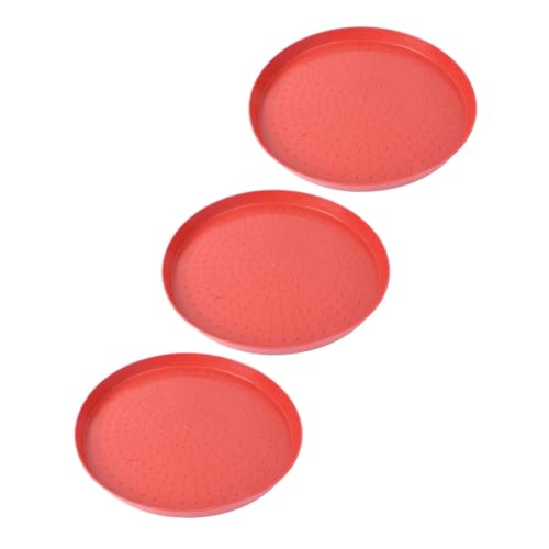 LOLIPPYY 3 Stück Teiliges Geflügel Futtertabletts aus Strapazierfähigem Kunststoff Runde Futtertröge für Küken und Kleine Geflügelarten Leicht zu Reinigen Wiederverwendbar und Langlebig LOLIPPYY 3 Stück Teiliges Geflügel Futtertabletts aus Strapazierfähigem Kunststoff Runde Futtertröge für Küken und Kleine Geflügelarten Leicht zu Reinigen Wiederverwendbar und Langlebig von LOLIPPYY