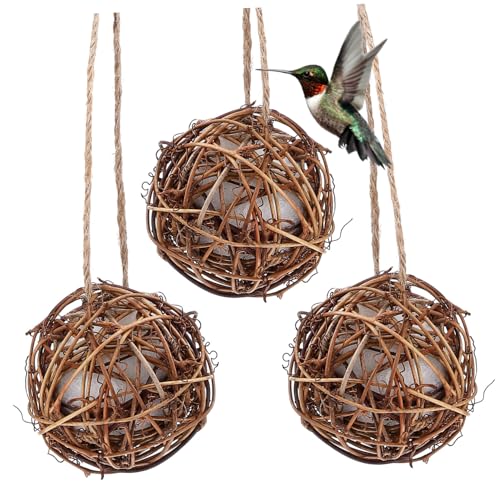 LOLIPPYY 3 Stück Teiliges Hängendes Nest Außenbereich Vogelhaus Kreativ Robust Einfach zu Reinigen Geeignet für Garten und Innenbereich Vogelgeschenk LOLIPPYY 3 Stück Teiliges Hängendes Nest Außenbereich Vogelhaus Kreativ Robust Einfach zu Reinigen Geeignet für Garten und Innenbereich Vogelgeschenk von LOLIPPYY