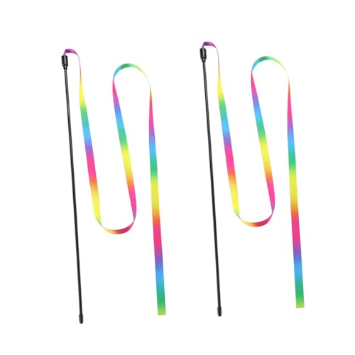 LOLIPPYY 3 Stück Teiliges Interaktives Katzenspielzeug Bunte Teaser Sticks mit Hochelastischen Bändern für Kätzchen und Katzen Fördert Bewegung Spielspaß und Bindung zu Haustieren LOLIPPYY 3 Stück Teiliges Interaktives Katzenspielzeug Bunte Teaser Sticks mit Hochelastischen Bändern für Kätzchen und Katzen Fördert Bewegung Spielspaß und Bindung zu Haustieren von LOLIPPYY