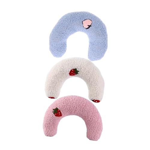 LOLIPPYY 3 Stück U Förmige Haustierkissen für Katzen und Kleine Hunde Weiche Schlafkissen Waschbar Halbrundes Design für Drinnen Unterwegs Hause Komfortabel und Langlebig LOLIPPYY 3 Stück U Förmige Haustierkissen für Katzen und Kleine Hunde Weiche Schlafkissen Waschbar Halbrundes Design für Drinnen Unterwegs Hause Komfortabel und Langlebig von LOLIPPYY