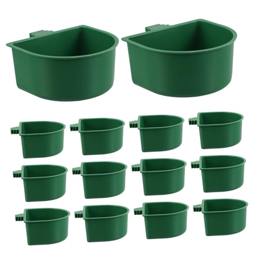 LOLIPPYY 30 Stück Teiliges Kleine Plastik-vogelfutterbecher mit Sicherem Klammerhalter für Papageien Wellensittiche und Kanarien Einsetzbare Vogelkäfig-Futter Wasserschalen Leicht und LOLIPPYY 30 Stück Teiliges Kleine Plastik-vogelfutterbecher mit Sicherem Klammerhalter für Papageien Wellensittiche und Kanarien Einsetzbare Vogelkäfig-Futter Wasserschalen Leicht und von LOLIPPYY