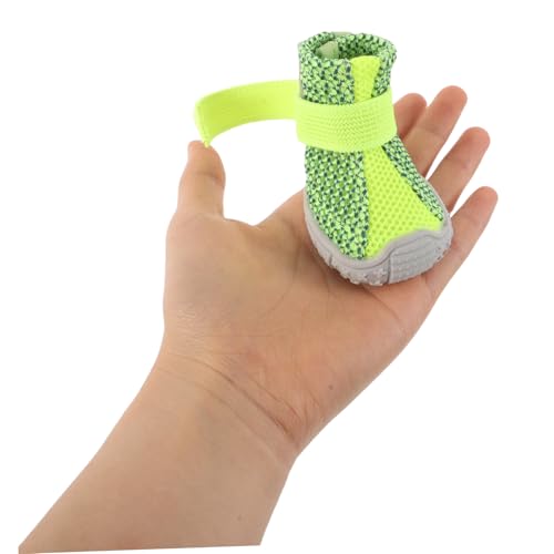 LOLIPPYY 4 Stück Haustier Jahreszeiten Sportschuhe Haustierschuhe Für Kleine Hunde Für Kleine Hunde Hund Atmungsaktiv Hundeschuhe Klein Hundestiefel Welpenschuhe Grün Polyester LOLIPPYY 4 Stück Haustier Jahreszeiten Sportschuhe Haustierschuhe Für Kleine Hunde Für Kleine Hunde Hund Atmungsaktiv Hundeschuhe Klein Hundestiefel Welpenschuhe Grün Polyester von LOLIPPYY
