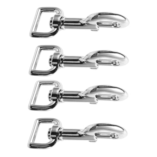 LOLIPPYY 4 Stück Teiliges Metall Karabinerhaken mit Drehgelenk Verzinkte Legierung Verschleißfest Drehbarer Hundeleinen Verbinder für Hundehalsband Verdrehungsfrei Schnelle LOLIPPYY 4 Stück Teiliges Metall Karabinerhaken mit Drehgelenk Verzinkte Legierung Verschleißfest Drehbarer Hundeleinen Verbinder für Hundehalsband Verdrehungsfrei Schnelle von LOLIPPYY