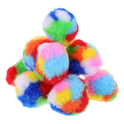 LOLIPPYY 40 Stück Teiliges Katzenball Regenbogenfarben Weiche Langlebige Indoor Katzenspielzeuge Interaktive Sichere Plüschbälle zur Stressreduktion und Spielspaß für Kätzchen und Katzen LOLIPPYY 40 Stück Teiliges Katzenball Regenbogenfarben Weiche Langlebige Indoor Katzenspielzeuge Interaktive Sichere Plüschbälle zur Stressreduktion und Spielspaß für Kätzchen und Katzen von LOLIPPYY