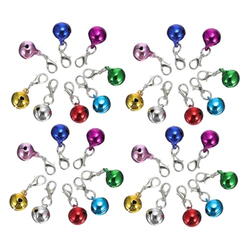 LOLIPPYY 45 Stück Teiliges Pet Collar Bell Set Leichte Kleine Metallglöckchen für Katzen und Hundehalsbänder Angenehmer Robustes Design DIY Schmuck und Schlüsselanhänger Zubehör LOLIPPYY 45 Stück Teiliges Pet Collar Bell Set Leichte Kleine Metallglöckchen für Katzen und Hundehalsbänder Angenehmer Robustes Design DIY Schmuck und Schlüsselanhänger Zubehör von LOLIPPYY