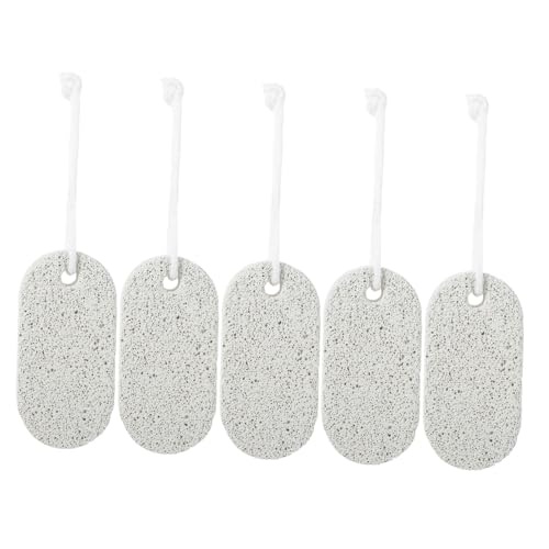 LOLIPPYY 5 Stück Hamster Kauspielzeug aus Vulkanstein Hochkalzium Backenzahnstein für Kaninchen Meerschweinchen Chinchilla Zahnpflege Spielsteine für Kleine Haustiere von LOLIPPYY