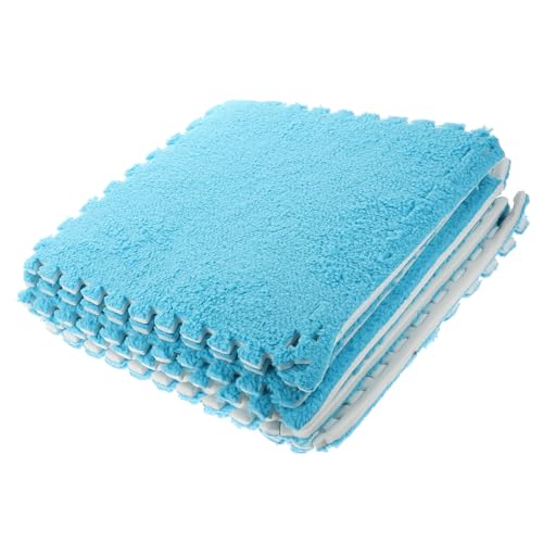 LOLIPPYY 8 Stück Teiliges Waschbare Wiederverwendbare Kleintier Wollmatten Weiche Warme Einstreu für Hamster und Meerschweinchenkäfige rutschfeste Schlafunterlage Blau Spaltbar für LOLIPPYY 8 Stück Teiliges Waschbare Wiederverwendbare Kleintier Wollmatten Weiche Warme Einstreu für Hamster und Meerschweinchenkäfige rutschfeste Schlafunterlage Blau Spaltbar für von LOLIPPYY