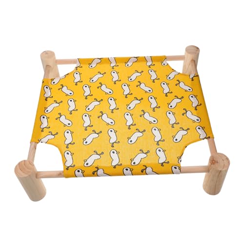 LOLIPPYY Abnehmbares Waschbares Haustier hängemattenbett Erhöhtes Pet Camp Bed für Katzen Kleine Hunde und Kleintiere Komfortables Feuchtigkeitsabweisendes Katzenbett für Drinnen und von LOLIPPYY