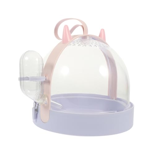LOLIPPYY Atmungsaktive Hamster Transportbox Tragbarer Kleintier Käfig mit Trinkflasche und Robustem Material für Unterwegs und Outdoor Geeignet für Kleine Haustiere Wie Hamster und LOLIPPYY Atmungsaktive Hamster Transportbox Tragbarer Kleintier Käfig mit Trinkflasche und Robustem Material für Unterwegs und Outdoor Geeignet für Kleine Haustiere Wie Hamster und von LOLIPPYY