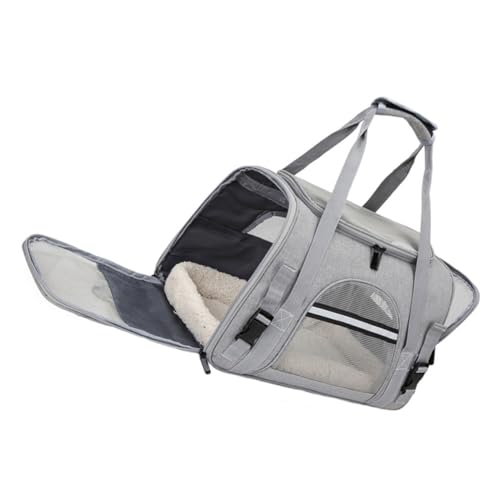LOLIPPYY Atmungsaktiver Faltbarer Haustier Rucksack mit Mesh Komfortable Tragetasche für Hunde und Katzen Vielseitig Einsetzbar für Reisen Camping und Ausflüge mit Trolley LOLIPPYY Atmungsaktiver Faltbarer Haustier Rucksack mit Mesh Komfortable Tragetasche für Hunde und Katzen Vielseitig Einsetzbar für Reisen Camping und Ausflüge mit Trolley von LOLIPPYY