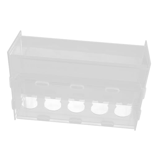 LOLIPPYY Automatischer Futterspender für Geflügel Transparent Rutin Hühner Futterbox Mehrfachverwendung Rattenfest Robustes Futtergerät für Heim professionellen Einsatz LOLIPPYY Automatischer Futterspender für Geflügel Transparent Rutin Hühner Futterbox Mehrfachverwendung Rattenfest Robustes Futtergerät für Heim professionellen Einsatz von LOLIPPYY