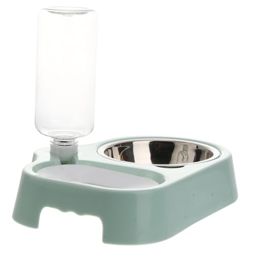 LOLIPPYY Automatischer Wasserspender für Haustiere Transparenter Kunststoff Leicht zu Reinigen Praktisch und Robust Automatische Wasserzufuhr für Hunde und Katzen rutschfest und Kippsicher von LOLIPPYY