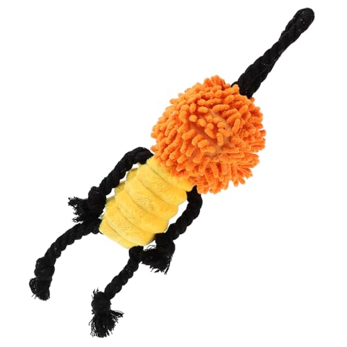 LOLIPPYY Bungee Seil Hundespielzeug mit Quietschfunktion Robustes Zug und Zerrspielzeug für Kleine Hunde Interaktives Welpentraining zum Ziehen Kauen und Bewegung Geeignet für Drinnen und von LOLIPPYY