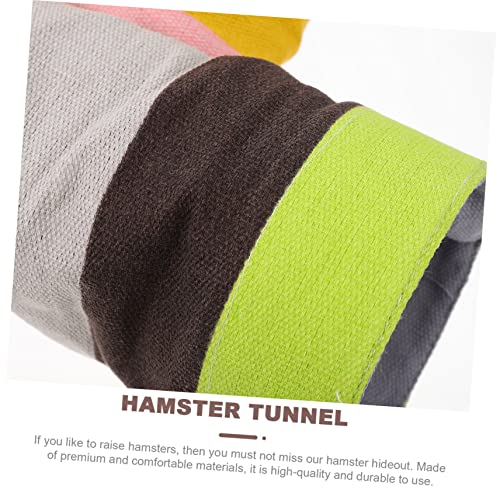 LOLIPPYY Buntes Hamsterversteck Tunnelspielzeug mit Spannendem Design für Kleine Nager Wie Meerschweinchen Rennmäuse Chinchillas Gemütlicher Rückzugsort und Spieltunnel für Artgerechte LOLIPPYY Buntes Hamsterversteck Tunnelspielzeug mit Spannendem Design für Kleine Nager Wie Meerschweinchen Rennmäuse Chinchillas Gemütlicher Rückzugsort und Spieltunnel für Artgerechte von LOLIPPYY