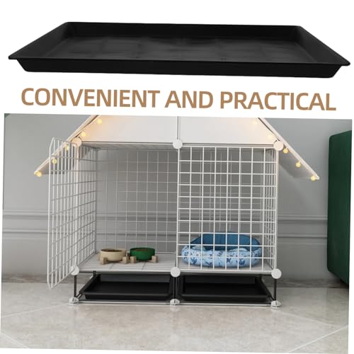 LOLIPPYY Dicke Wiederverwendbare Kunststoff Tier Toilette Tray für Kaninchen und Hunde Robust Geruchsresistent Leicht zu Reinigen Langlebig Geeignet für Kleintierkäfigboden LOLIPPYY Dicke Wiederverwendbare Kunststoff Tier Toilette Tray für Kaninchen und Hunde Robust Geruchsresistent Leicht zu Reinigen Langlebig Geeignet für Kleintierkäfigboden von LOLIPPYY