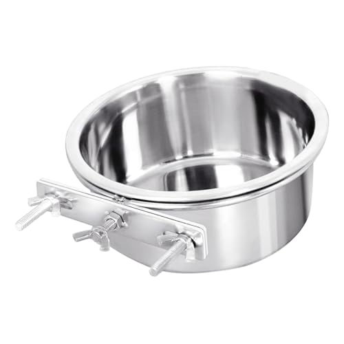 LOLIPPYY Edelstahl Haustiernapf Langlebig und Widerstandsfähig rutschfest und Auslaufsicher Multifunktionaler Futternapf für Welpen und Katzen Hängender Napf mit Praktischem Design Einfach LOLIPPYY Edelstahl Haustiernapf Langlebig und Widerstandsfähig rutschfest und Auslaufsicher Multifunktionaler Futternapf für Welpen und Katzen Hängender Napf mit Praktischem Design Einfach von LOLIPPYY