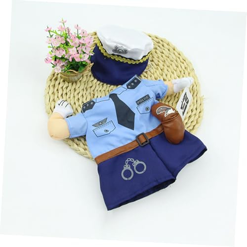 LOLIPPYY Funky Katzenkostüm Polizeimotiv Lustige Haustierkleidung Material Bequem Für Alltag Halloween Party Weihnachten LOLIPPYY Funky Katzenkostüm Polizeimotiv Lustige Haustierkleidung Material Bequem Für Alltag Halloween Party Weihnachten von LOLIPPYY