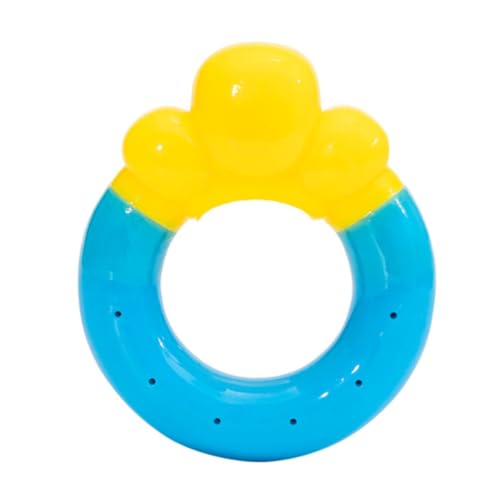 LOLIPPYY Gefrorenes Kauspielzeug für Hunde Sicherer Wasserdichter Kauspielring Fördert Zahngesundheit und Kiefermuskulatur für Welpen im Sommer durch Kühlung und Beißfreudiges Spiel von LOLIPPYY