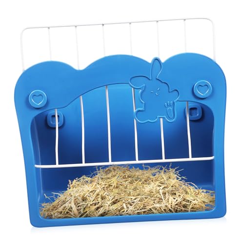 LOLIPPYY Große Heuraufe für Kaninchen und Meerschweinchen Langlebiger Kunststoff Futterhalter Sicherer Aufhänge Rack Abnehmbar und Leicht zu Reinigen Geeignet für Kleintiere Wie Hamster LOLIPPYY Große Heuraufe für Kaninchen und Meerschweinchen Langlebiger Kunststoff Futterhalter Sicherer Aufhänge Rack Abnehmbar und Leicht zu Reinigen Geeignet für Kleintiere Wie Hamster von LOLIPPYY