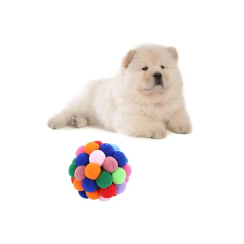 LOLIPPYY Großer Katzenspielzeug Ball mit Glocke Bunte Kunststoff Hüpfbälle für Katzen und Kätzchen Langlebiges Lustiges Interaktives zur Beschäftigung und Training Farbe Zufällige Farbe LOLIPPYY Großer Katzenspielzeug Ball mit Glocke Bunte Kunststoff Hüpfbälle für Katzen und Kätzchen Langlebiges Lustiges Interaktives zur Beschäftigung und Training Farbe Zufällige Farbe von LOLIPPYY