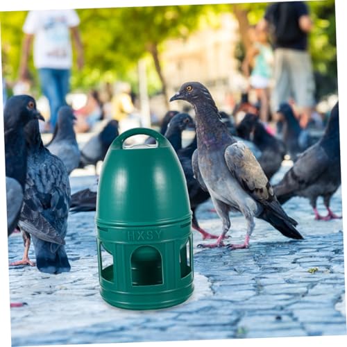 LOLIPPYY Großes Vogelwasserbehälter Praktischer Abnehmbarer Wasserspender für Tauben und Vögel Rundes Robustes Design Einfach zu Reinigen als Vogelwasserspender für Käfige und Vogelzubehör von LOLIPPYY