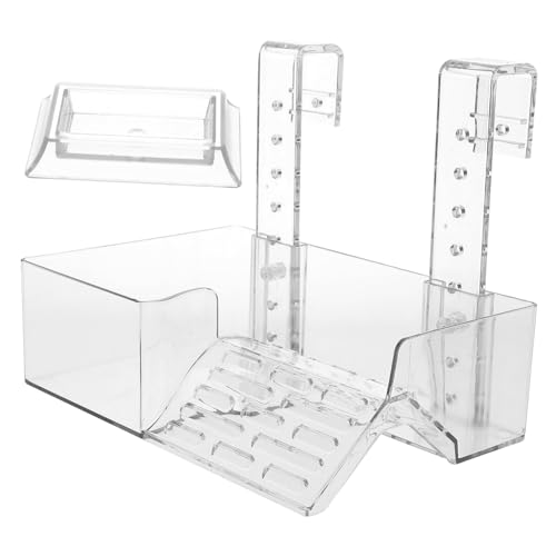 LOLIPPYY Hängende Schildkrötenplattform aus transparentem Material Platzsparend und Vielseitige Wandhalterung als Sonnenbad und Spielplattform für Wasserschildkröten im Aquarium Dekorativ LOLIPPYY Hängende Schildkrötenplattform aus transparentem Material Platzsparend und Vielseitige Wandhalterung als Sonnenbad und Spielplattform für Wasserschildkröten im Aquarium Dekorativ von LOLIPPYY