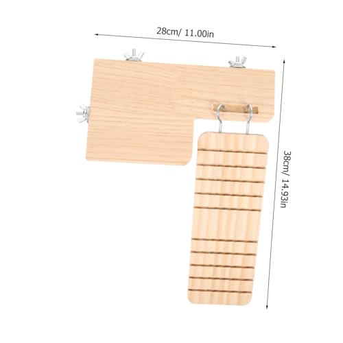 LOLIPPYY Hamster Holzplattform mit Wasserfester Leiter Kletterspielzeug für Kleine Haustiere Robustes Klettergerüst für Hamster Meerschweinchen und Kleintiere Zufälliger Stil LOLIPPYY Hamster Holzplattform mit Wasserfester Leiter Kletterspielzeug für Kleine Haustiere Robustes Klettergerüst für Hamster Meerschweinchen und Kleintiere Zufälliger Stil von LOLIPPYY