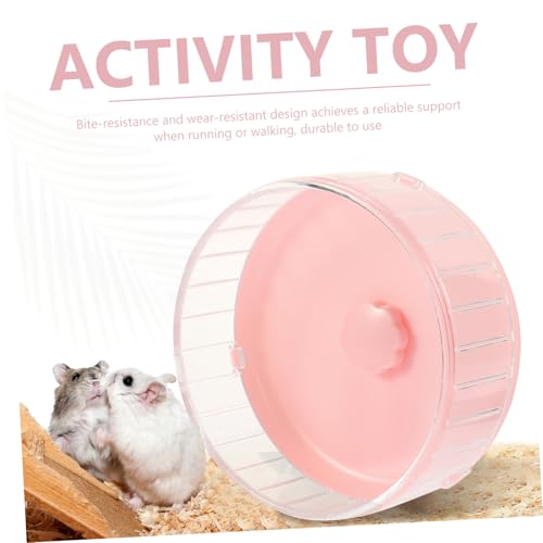LOLIPPYY Hamster Laufrad Leise Fliegende Untertasse Laufkugel für Kleine Kleintiere Geräuscharm Fitnessspielzeug Geeignet für Hamster Rennmäuse und Zwerghamster Zufällige Zufällige Farbe LOLIPPYY Hamster Laufrad Leise Fliegende Untertasse Laufkugel für Kleine Kleintiere Geräuscharm Fitnessspielzeug Geeignet für Hamster Rennmäuse und Zwerghamster Zufällige Zufällige Farbe von LOLIPPYY