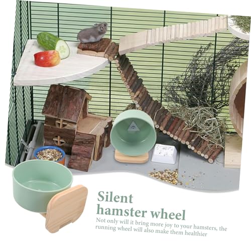 LOLIPPYY Hamster Laufrad mit Stand Geräuscharmes Hamsterrad für Zwerghamster Meerschweinchen Chinchillas und Rennmäuse Transparentes Nagerspielzeug für Gesunde Bewegung LOLIPPYY Hamster Laufrad mit Stand Geräuscharmes Hamsterrad für Zwerghamster Meerschweinchen Chinchillas und Rennmäuse Transparentes Nagerspielzeug für Gesunde Bewegung von LOLIPPYY