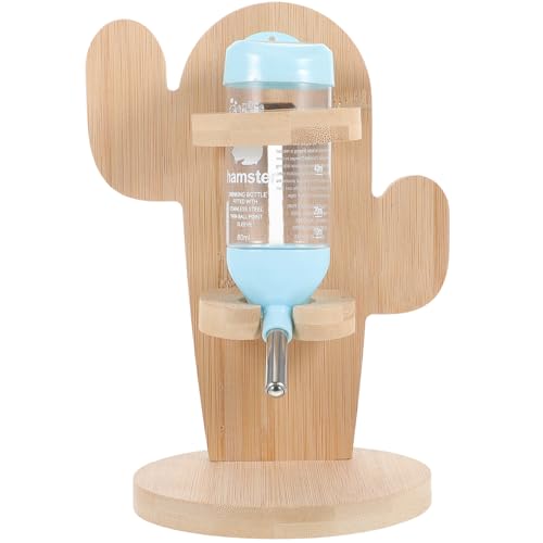 LOLIPPYY Hamster Trinkflasche mit Verstellbarem Halter Auslaufsichere Wasserflasche für Kleintiere Wie Chinchilla Meerschweinchen und Kaninchen Platzsparender Wasserspender Zufällige Farbe von LOLIPPYY