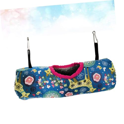 LOLIPPYY Hamsterhängematte Kuscheltunnel Plüsch Schlafnest Wärmendes Kleintierbett für Hamster und Eichhörnchen Robust Leichter Hängeschlafplatz für Kleine Haustiere LOLIPPYY Hamsterhängematte Kuscheltunnel Plüsch Schlafnest Wärmendes Kleintierbett für Hamster und Eichhörnchen Robust Leichter Hängeschlafplatz für Kleine Haustiere von LOLIPPYY