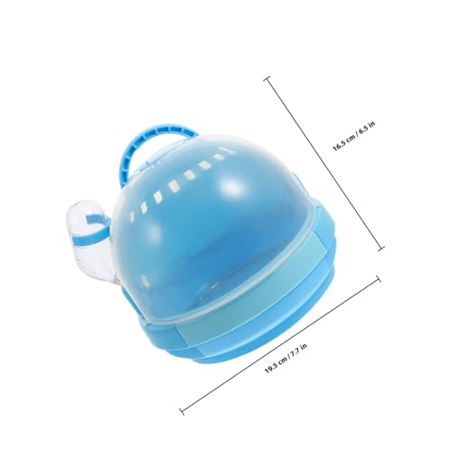 LOLIPPYY Handheld Vogelkabine Tragbarer Papageienkäfig mit Luftventilation Transparentes Design Kompakte Transportbox für Wellensittiche und Kleine Vögel zum Reisen und Outdoor Einsatz LOLIPPYY Handheld Vogelkabine Tragbarer Papageienkäfig mit Luftventilation Transparentes Design Kompakte Transportbox für Wellensittiche und Kleine Vögel zum Reisen und Outdoor Einsatz von LOLIPPYY