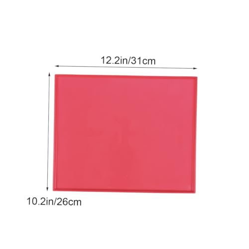 LOLIPPYY Haustier Futtermatte rutschfest Premium Futterunterlage für Hunde Katzen Waschbar Rot Bpa Frei Robust und Pflegeleicht LOLIPPYY Haustier Futtermatte rutschfest Premium Futterunterlage für Hunde Katzen Waschbar Rot Bpa Frei Robust und Pflegeleicht von LOLIPPYY