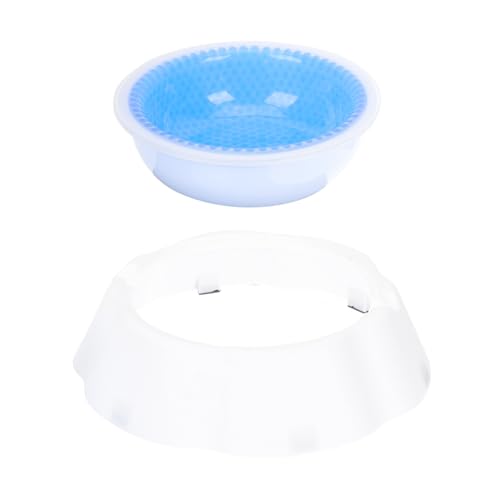 LOLIPPYY Haustier Wassernapf Frosty Bowl mit Rutschfester Basis Kühler Hund Trinknapf für Katzen und Hunde Stabiles Design Verhindert Umkippen Leicht zu Reinigen Blaue Sommer Abkühlung LOLIPPYY Haustier Wassernapf Frosty Bowl mit Rutschfester Basis Kühler Hund Trinknapf für Katzen und Hunde Stabiles Design Verhindert Umkippen Leicht zu Reinigen Blaue Sommer Abkühlung von LOLIPPYY