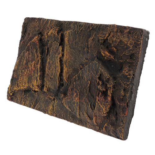 LOLIPPYY Hintergrundplatte für Reptilien Terrarium PU Material Naturnahe Terrarien Dekoration Langlebig Leicht Anzubringen für Reptilien und Aquarienbecken von LOLIPPYY