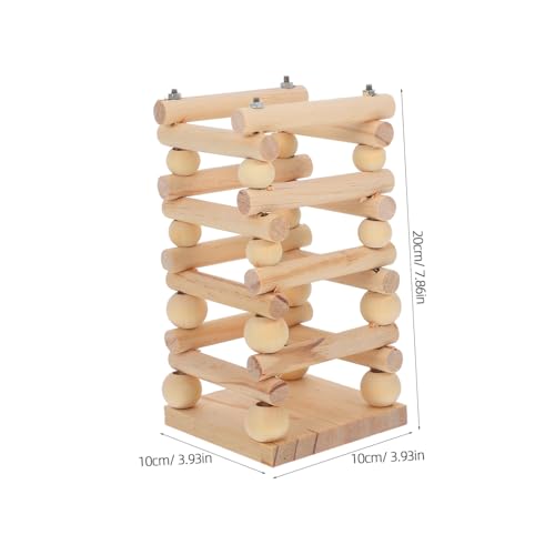 LOLIPPYY Holz Futterhalter für Kaninchen und Kleintiere Multifunktionaler Heuraufe mit Natürlicher Holzoptik Langlebiger Futterkorb für Gras Heu und Alfalfa Geeignet für Hamster LOLIPPYY Holz Futterhalter für Kaninchen und Kleintiere Multifunktionaler Heuraufe mit Natürlicher Holzoptik Langlebiger Futterkorb für Gras Heu und Alfalfa Geeignet für Hamster von LOLIPPYY