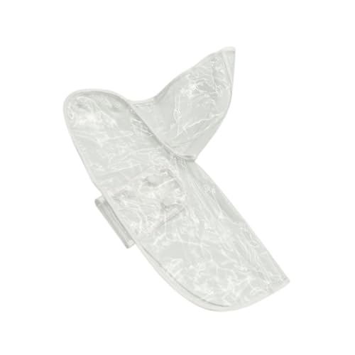 LOLIPPYY Hunderegenmantel Transparent mit Kapuze und Verschleißfest Leichter Regenmantel für Kleine und Mittelgroße Hunde Einfach Anzuziehen Knopfdesign für Sicheren Sitz von LOLIPPYY