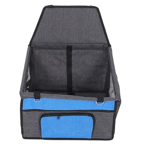 LOLIPPYY Hundesitz Auto mit Wasserabweisendem Atmungsaktivem Material und Fronttasche für Kleine und Große Hunde Einfache Installation Langlebig und Bequem für Reisen und Transport von LOLIPPYY