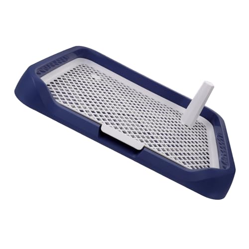 LOLIPPYY Hundetoilette Kunststoff Splashproof Urintray mit Großer Kapazität rutschfest für Kleine und Mittelgroße Hunde Vielseitiges Trainingszubehör für Innenbereich LOLIPPYY Hundetoilette Kunststoff Splashproof Urintray mit Großer Kapazität rutschfest für Kleine und Mittelgroße Hunde Vielseitiges Trainingszubehör für Innenbereich von LOLIPPYY