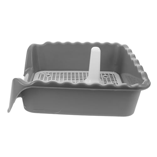 LOLIPPYY Hundetoilette Mittelgroß mit Induktionssäule Wannentoilette mit Seitiger Wand Hygienisches Welpentoilettentraining für Drinnen und Balkon Rutschfestes Urinführungssystem LOLIPPYY Hundetoilette Mittelgroß mit Induktionssäule Wannentoilette mit Seitiger Wand Hygienisches Welpentoilettentraining für Drinnen und Balkon Rutschfestes Urinführungssystem von LOLIPPYY